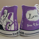 Illustration for article titled Grim Fandango Shoes Make Purple Sneakers Possible